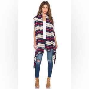 Sam Edelman Elsie Blanket Wrap Sweater Vest